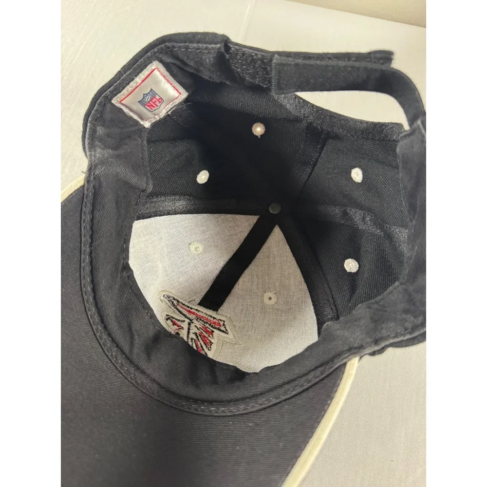 Atlanta Falcons NFL Hat Black Adjustable Football Stitching Baseball Cap Mens